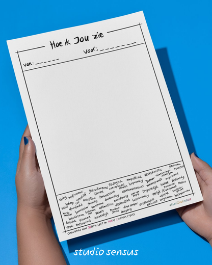 Template "This is what my window looks like" - for the picture "What does your window look like?"